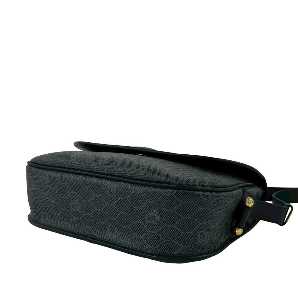 Pre-Loved Dior Honeycomb Coated Canvas Crossbody - Picture 7 of 9